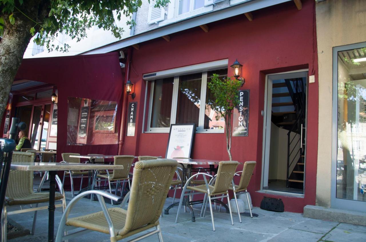 Aux Platanes Otel Poligny  Dış mekan fotoğraf